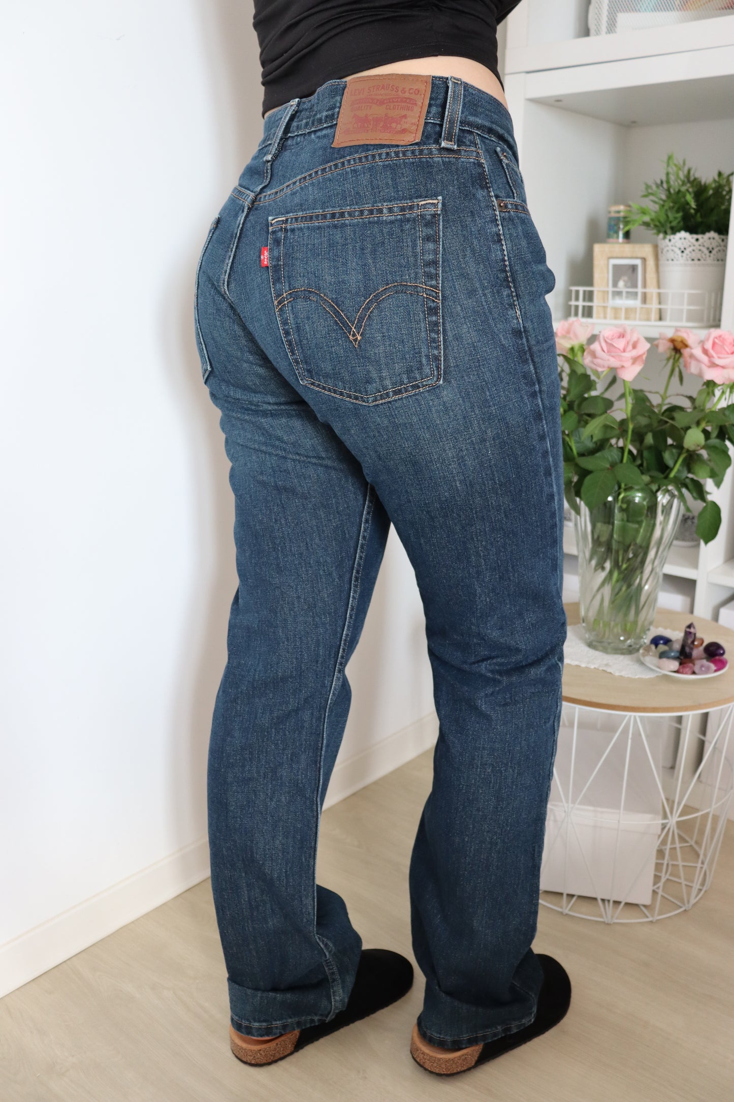 Le jeans Lévis straight vintage