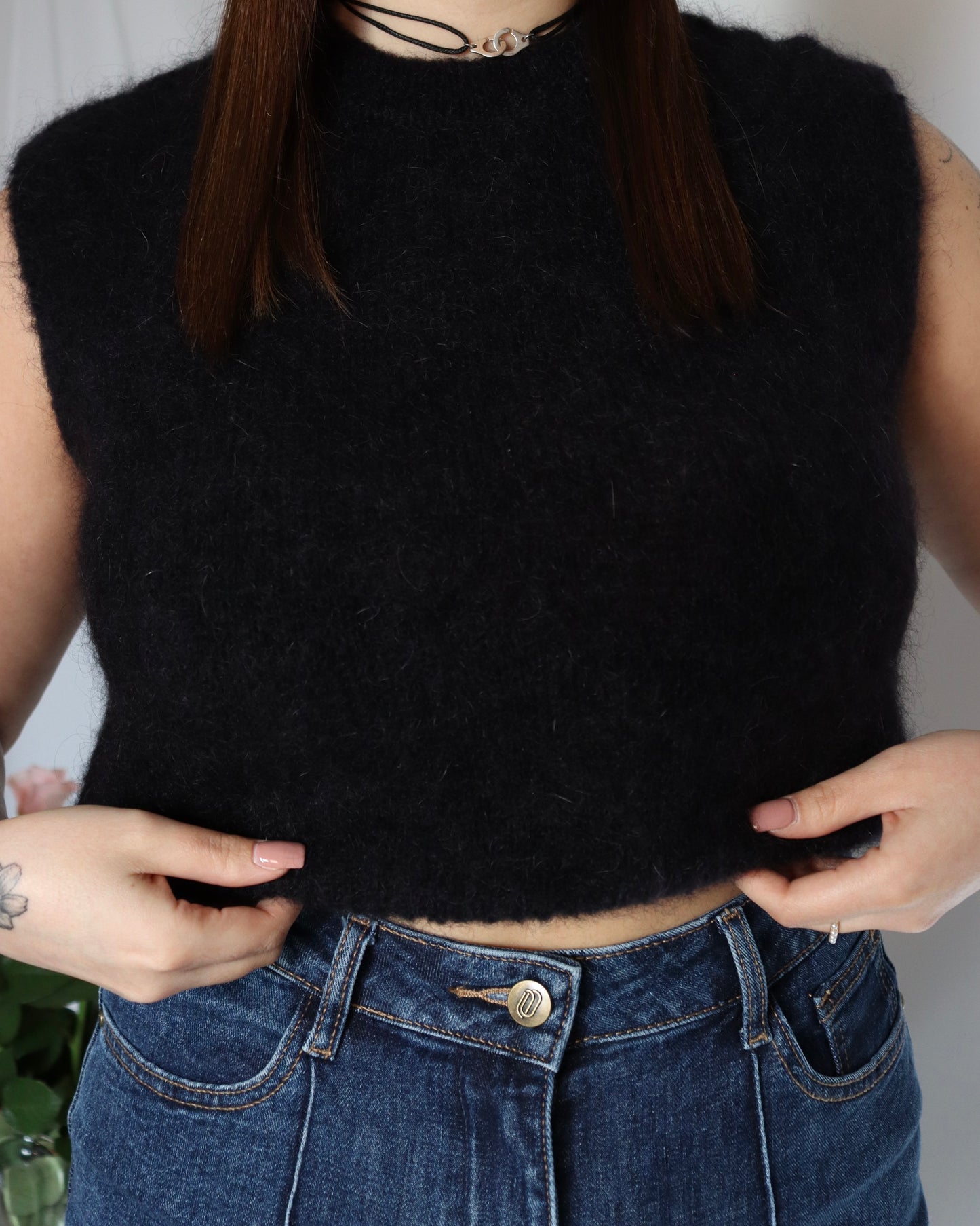 Le top en maille